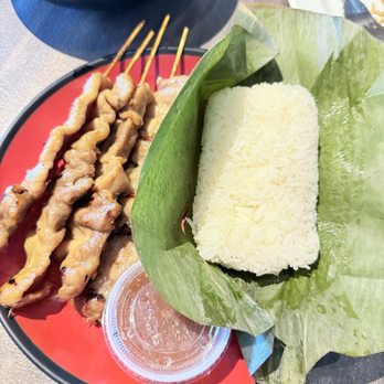 Block 9 Thai Street Eats - Grilled pork with sticky rice - Thai Near Me - Henderson, Nevada Block 9 Thai Street Eats - Grilled pork with sticky rice - Thai Near Me - Henderson, Nevada