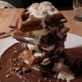 Inspire Restaurant - banana bread waffles - Asian Fusion Near Me - Markham, Ontario Inspire Restaurant - banana bread waffles - Asian Fusion Near Me - Markham, Ontario