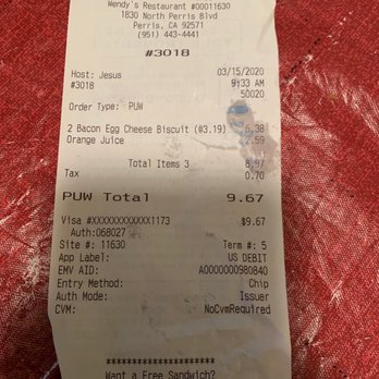 Wendy's - Burgers Near Me - Perris, California