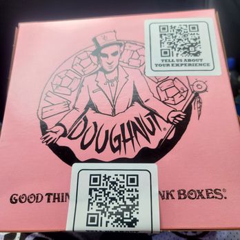 Voodoo Doughnut - Box and qr code - Donuts Near Me - Portland, Oregon Voodoo Doughnut - Box and qr code - Donuts Near Me - Portland, Oregon