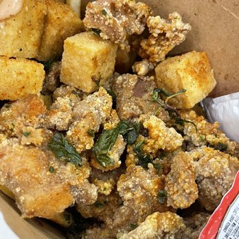 Goomo Tea - 3 item combo: tofu, popcorn chicken, french fries - Bubble Tea Near Me - Walnut, California Goomo Tea - 3 item combo: tofu, popcorn chicken, french fries - Bubble Tea Near Me - Walnut, California