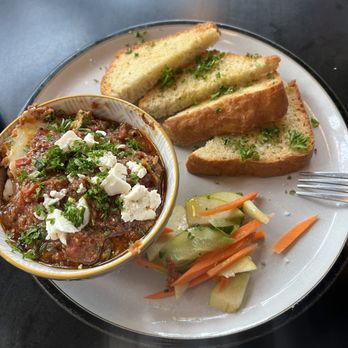 The Black Cab Coffee Co - Spicy shakshuka eggs. Even the side of apples and carrots was yummy. - Coffee Roasteries Near Me - London, XGL The Black Cab Coffee Co - Spicy shakshuka eggs. Even the side of apples and carrots was yummy. - Coffee Roasteries Near Me - London, XGL