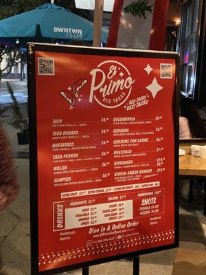 Menu photo 6 El Primo Red Tacos Miami, FL Menu photo 6 El Primo Red Tacos Miami, FL
