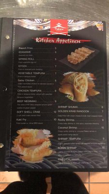 Menu photo 3 Takara Vero Beach, FL Menu photo 3 Takara Vero Beach, FL