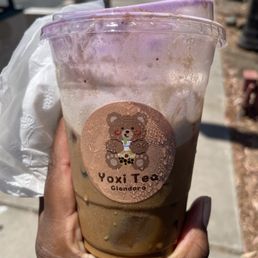 Ube Vietnamese coffee