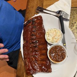 Rack of pork ribs
