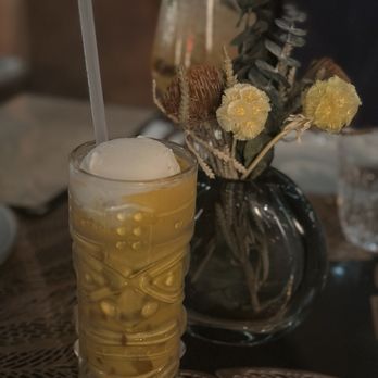 Star Leaf - Thai tea with coconut ice cream - Asian Fusion Near Me - Pasadena, California