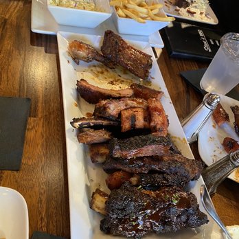 Steve's BBQ - Sample Platter. 3 sides (Macroni & Cheese, Cole Slaw, fries) - Barbeque Near Me - Whittier, California Steve's BBQ - Sample Platter. 3 sides (Macroni & Cheese, Cole Slaw, fries) - Barbeque Near Me - Whittier, California