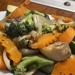 Kabuto - The raw barely steamed veggies that were supposed to be hibachi :(