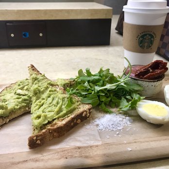 Courtyard by Marriott Jackson - Avocado toast and Starbucks drink from bistro - Hotels Near Me - Jackson, Tennessee Courtyard by Marriott Jackson - Avocado toast and Starbucks drink from bistro - Hotels Near Me - Jackson, Tennessee