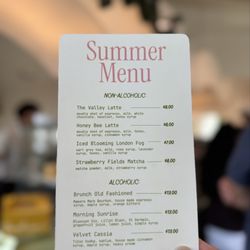 Summer Menu