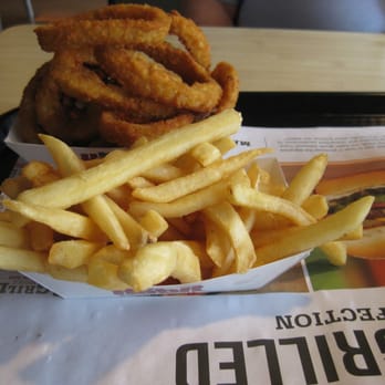 Habit Burger & Grill - onion rings & fries - Burgers Near Me - Ashburn, Virginia