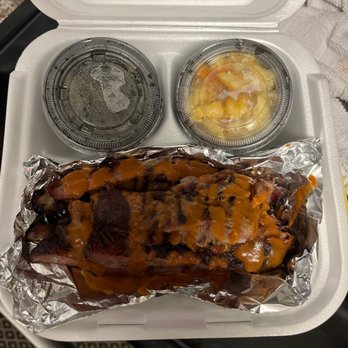 McCray's Backyard BBQ & Seafood - a chicken in a styrofoam container - Barbeque Near Me - West Palm Beach, Florida McCray's Backyard BBQ & Seafood - a chicken in a styrofoam container - Barbeque Near Me - West Palm Beach, Florida