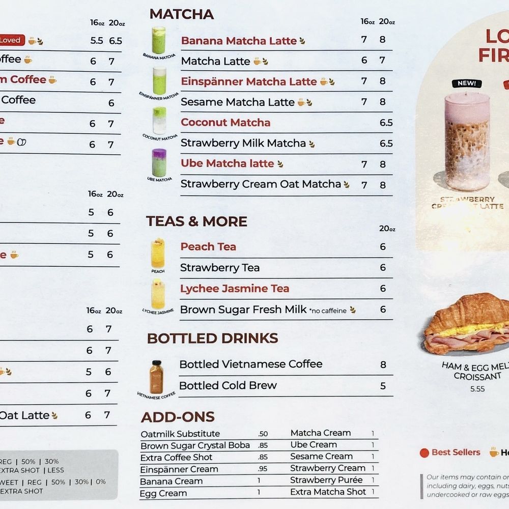 Menu (April 15, 2026)