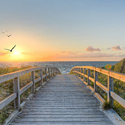McCall Farm Bed & Breakfast - The boardwalk on Moonstone Beach just 10 minutes away in the village of Cambria.