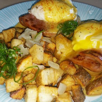 My Cafe - Ham Benedict - Breakfast & Brunch Near Me - Kapolei, Hawaii My Cafe - Ham Benedict - Breakfast & Brunch Near Me - Kapolei, Hawaii
