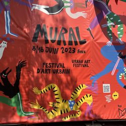 Mural - Art, as far as the eye can see.