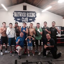 Maywood Boxing Club - Maywood Boxing after a day of sparring !!!