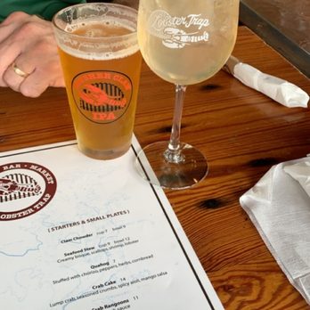 The Lobster Trap - White sangria - Seafood Near Me - Bourne, Massachusetts