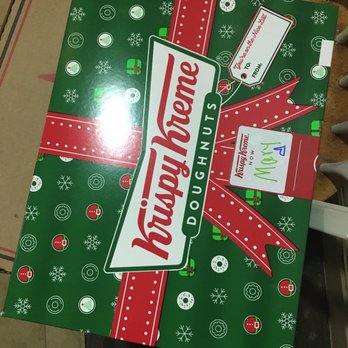 Krispy Kreme - Pretty holiday box - Donuts Near Me - Daly City, California Krispy Kreme - Pretty holiday box - Donuts Near Me - Daly City, California