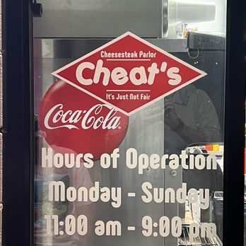 Cheat’s Cheesesteaks - Hours of operation - Cheesesteaks Near Me - Charlotte, North Carolina Cheat’s Cheesesteaks - Hours of operation - Cheesesteaks Near Me - Charlotte, North Carolina