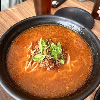 Lao Wu Authentic Shanghai Dumpling - D1. Shanghai Spicy Minced Pork Noodle Soup - Shanghainese Near Me - Edison, New Jersey