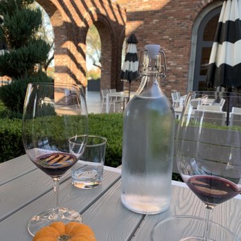Robert Hall Winery - Water was nice - Wine Tasting Room Near Me - Paso Robles, California