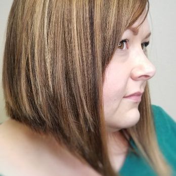 CocoCouture Hair Studio - Inverted layered bob with Candlight Highlights! - Hair Salons Near Me - Olympia, Washington CocoCouture Hair Studio - Inverted layered bob with Candlight Highlights! - Hair Salons Near Me - Olympia, Washington