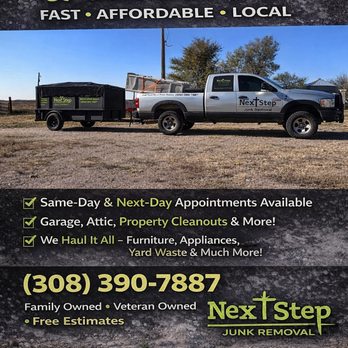 Next Step Junk Removal - Junk Removal & Hauling Near Me - Aurora, Nebraska