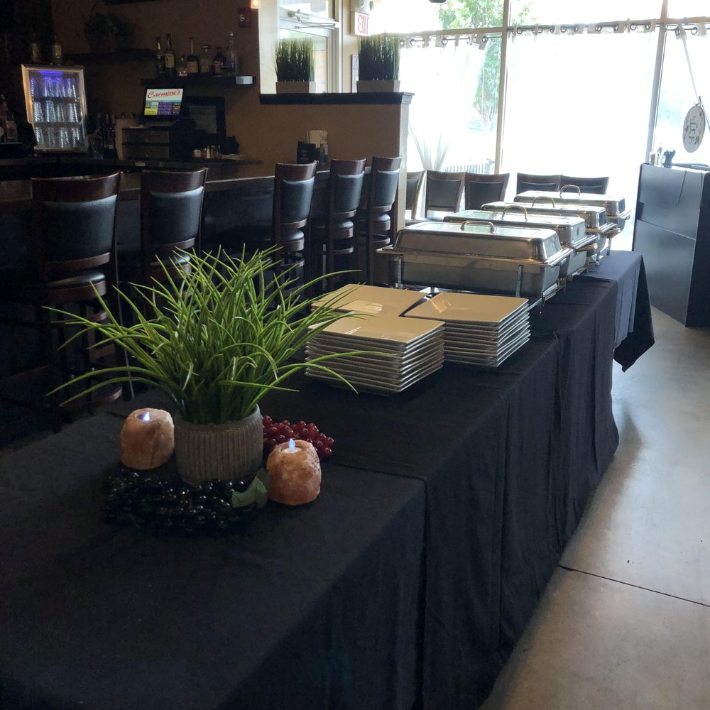 Carmine's - Buffet Line Outside of Seating Area, By Bar - Sicilian Near Me - Williamsville, New York