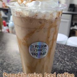 New Level Nutrition - Pumpkin spice iced coffee 24 grams protein Super free syrup