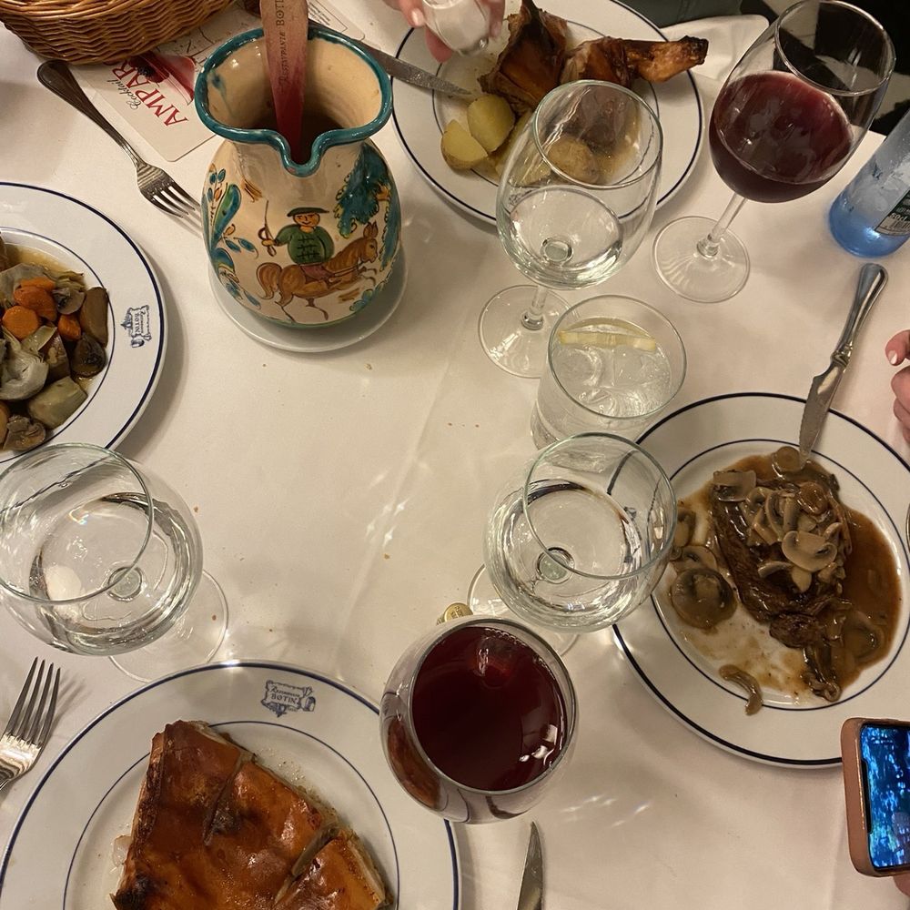 Botín - Suckling pig, house sirloin, and roast chicken - Spanish Near Me - Madrid, M
