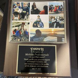 Mobility Professionals - So happy to support the Triumph Organization for another year!