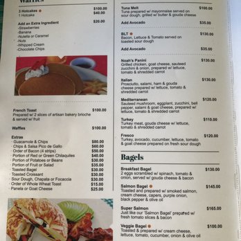 Noah's Cafe - Menu - Salad Near Me - Puerto Vallarta, JAL
