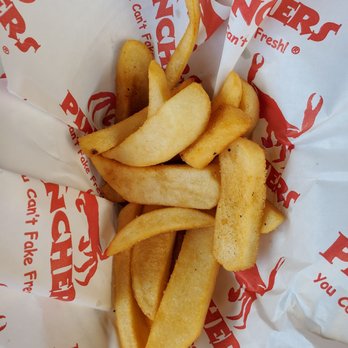 Pinchers - Sept 2020: Steak Fries-- very good (Regular fries not so much:) - Seafood Near Me - Wesley Chapel, Florida Pinchers - Sept 2020: Steak Fries-- very good (Regular fries not so much:) - Seafood Near Me - Wesley Chapel, Florida