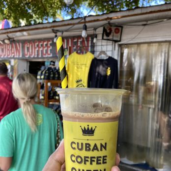 Cuban Coffee Queen Waterfront - Iced Cuban Carmel Coffee - Coffee & Tea Near Me - Key West, Florida