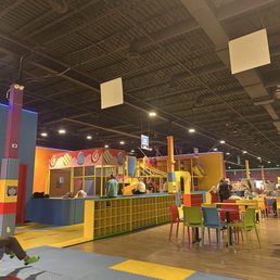 Toddler and seating area Toddler and seating area