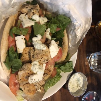 Green Kitchen - Chicken Souvlaki Sandwich - Diners Near Me - New York, New York