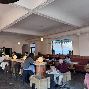 Bovaconti Coffee - Inside seating upon entering - Coffee & Tea Near Me - Carmel, Indiana