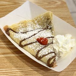 The Crepe Shoppe - Nutella & Strawberry