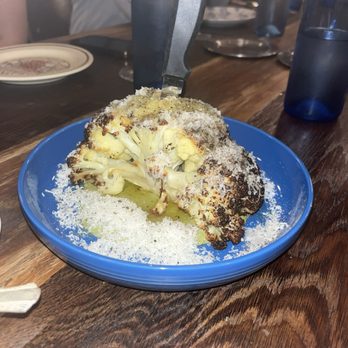 Chubby Fish - Cacio roasted cauliflower - Seafood Near Me - Charleston, South Carolina