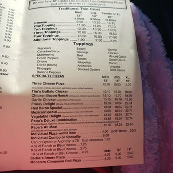 Papa Tom's Pizza - Pizza Near Me - Idaho Falls, Idaho