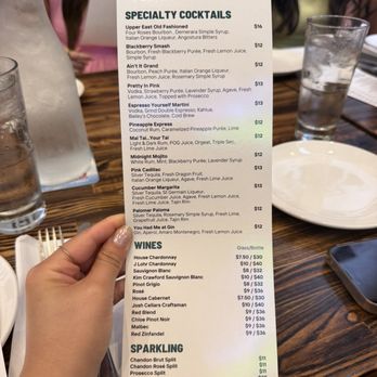 Upper East on Grand - Menu 06/26/2026 - Bars Near Me - Escondido, California Upper East on Grand - Menu 06/26/2026 - Bars Near Me - Escondido, California
