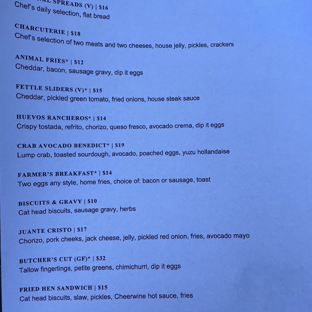 Fine & Fettle - Brunch on Sunday's till 3 and only Brunch - Tapas/Small Plates Near Me - Charlotte, North Carolina