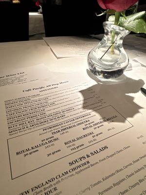 Menu photo 2 Café Pacific Dallas, TX