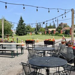 Outside seating area