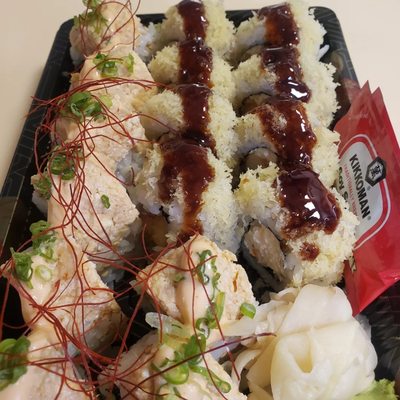 Gorilla Eats Sushi by null