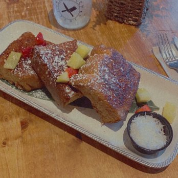 Scratch Kitchen - Brûlée'd French toast. Kids said it was good - Breakfast & Brunch Near Me - Honolulu, Hawaii Scratch Kitchen - Brûlée'd French toast. Kids said it was good - Breakfast & Brunch Near Me - Honolulu, Hawaii