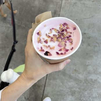 Toasted - Rose water latte (caffeine free) - Coffee & Tea Near Me - Montrose, California Toasted - Rose water latte (caffeine free) - Coffee & Tea Near Me - Montrose, California