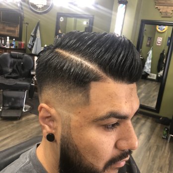 First Class Fades - Men's comb over and beard line up - Barbers Near Me - Moreno Valley, California
